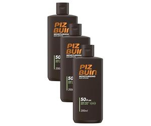 Piz Buin Moisturising Sun Lotion SPF50+, 200ml (Packaging May Vary) (Pack of 3)