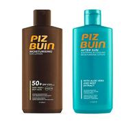 Piz Buin Moisturising Sun Lotion SPF50 & After Sun Soothing & Cooling Moisturising Lotion 200 ml & 200 ml