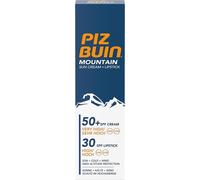 Piz Buin Mountain Face Suncream SPF 50+ and Lipstick 30 20 ml (Pack of 1)