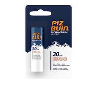 Piz Buin SPF30 Unisex Mountain Lipstick 4,9 g | Moisturising lip balm for winter athletes, effective wind and sun protection for the lips