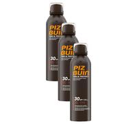 Piz Buin Tan and Protect Tan Accelerating Oil Spray SPF 30 High, 150ml (Pack of 3)