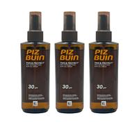 Piz Buin Tan & Protect Tan Intensifying Sun Oil Spray SPF 30 150ml - 3 Pack