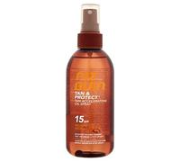 Piz Buin Tan & Protect Tan Spray, Intensifying Sun Spray with SPF 15, 150 ml