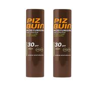 Piz Buin Unisex SPF30 Moisturizing Sun Lipstick Balm Aloe Vera - 2 Packs of 4g