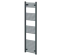 Pizarro Straight Heated Towel Rail | Anthracite | Mild Steel | 1600mm x 500mm
