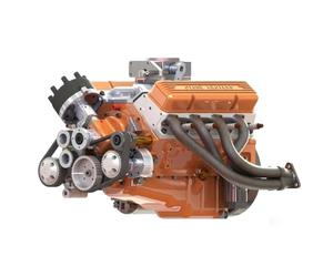 PizazzToy CISON V8 Engine Kit, 44 cc CISON Gasoline OHV V8 PRO Water-Cooled 4-Stroke Small-Block Internal Combustion Engine Model Kits That Runs, Physical Experiment Model for Adults (KIT Version)