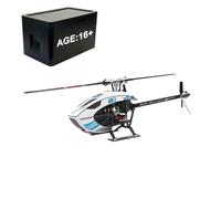 PizazzToy RC Helicopter for Adults, Goosky Legend S1 2.4G RC Electric Dual Brushless Direct-Drive 3D Stunt RC Helicopter with GTS Control System, Remote Control Military Plane