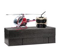 PizazzToy RC Helicopter with GPS for Adults, JCZK 300C PRO 2.4G 12CH Flybarless RC Helicopter Model with H2 Smart Flight Control, LED Navigation Light System and Opening Doors