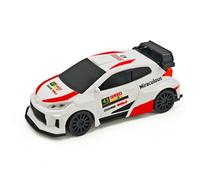 PizazzToy RC Racing Car, 1/43 2.4G 4WD Mini Electric High Speed Waterproof All Terrain Drift Sports Car Vehicle Model with LED Lights, Remote Control Vehicle Gifts (RTR Version)