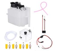 PizazzToy TOYAN FS-L400BGC Engine Starter Kit, For 14CC Full Metal FS-L400BGC DIY Assembly Four-Stroke Inline Four-Cylinder Gasoline Engine Model That Runs