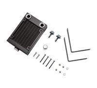 PizazzToy Water-Cooling Radiator Tank Water Outlet Assembly + Bracket Kit for CISON Engine Models, CISON Engine Accessories