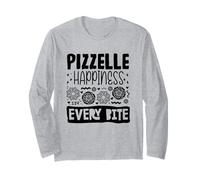 Pizelle Italian Waffle Pizzelle Happiness in Every Bite Long Sleeve T-Shirt
