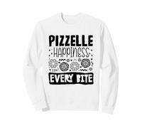 Pizelle Italian Waffle Pizzelle Happiness In Every Bite Sweatshirt