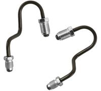 Pizgear 1 Pair Rear Brake Pipe Automobile Brake Hose Line Pipe Brake Line Pipe Brake Caliper 1k0611763e 1k0611763f 1k0611764l 1k0611764m, for Mk5 Mk6 A3 Tt Rear Brake Hose