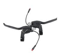 Pizgear 1 Pair Universal Electric Scooter Accessories Brake Lever Cut Off Power Grip Handle Handlebar Most Bicycle E-Bike Electric Scooter Hand Brake(1 Pair Short)