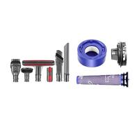 Pizgear 1 Set Replacement Parts Absolute Cord-Free Vacuum Cleaner & 1 Set Installation Motor Rear Cover Front And Rear Filter Vacuum Motor Rear Cover Mesh