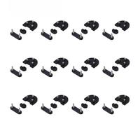 Pizgear 12PCS Scooter Wheels Upgraded Part Fender Pad Foot Support Pad, for Xiaomi, Mijia M365/ Pro/1S Electric Scooter Accessories Skateboard Mudguard(12pc-02)