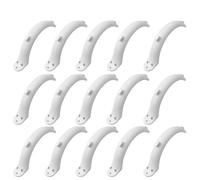 Pizgear 15PCS Durable Scooter Mudguard, for Xiaomi, Mijia M365 M187 Pro Electric Scooter Skateboard Tire Splash Fender Hook Back Guard Skateboard Mudguard(15PC)