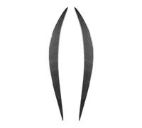 Pizgear 1Pair Carbon Fiber Car Headlight Eyebrows Eyelids Cover Decoration Trim, for Infiniti, for Q50 Q60 2014-2022 Headlight Tint Sticker