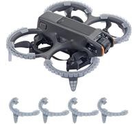 Pizgear 2 in1 Propeller Guard Protector amp; Landing Gear, for DJI, 2,Drone Accessories,Anti-Collision Prop Bumper Silicone Protective Cover Ringamp;Extension Drone Propeller Guard