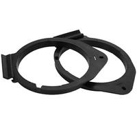 Pizgear 2 Pcs Speaker Spacer Ring Tweeter Speaker Spacer Adapter, for Chevrolet, for Camaro, 1993-2002 Waterproof, for 6.5#39;#39; ABS Black Front Car Speaker Spacer