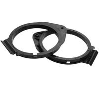 Pizgear 2 Pcs Speaker Spacer Ring Tweeter Speaker Spacer Adapter, for GMC Yukon 2007-2019 Waterproof, for 6.5#39;#39; ABS Black Front Rear Car Speaker Spacer