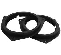 Pizgear 2 Pcs Speaker Spacer Ring Tweeter Speaker Spacer Adapter, for Toyota, Tacoma 2005-2012 Waterproof, for 6.5#39;#39; ABS Black Front Rear Car Speaker Spacer
