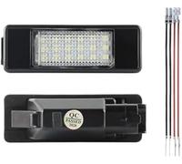 Pizgear 2Pc Car LED License Number Plate Light Lamps, for Citroen, DS5 DS3 C-Elysee C4 Picasso C3 C5 Berlingo C2 C6 C8 Jumpy Evasion Car License Plate Light Assembly