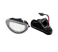 Pizgear 2pcs 15 SMD Licence Plate Light Number Lamp White Car Accessories Auto Parts, for Toyota Aygo MK I 2005-2014 Car-styling vehicle number plate light