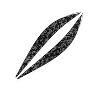 Pizgear 2Pcs Car Headlight Eyebrow Eyelid Trim Cover, for BMW, for 4 Series F32 F33 F36 2012-20 F80 M3 14-18 F82 F83 M4 2015-20 Headlight Tint Sticker