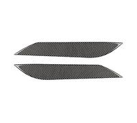 Pizgear 2PCS Carbon Fiber Car Headlight Eyebrow Eyelid Cover Trim, for NISSAN 350Z All Models 2003-2009 Decorative Accessories Headlight Tint Sticker