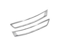 Pizgear 2pcs, for, for A4 Sedan B9/9L 2016-2017 car accessories, Rear Tail Fog Light Lamp Covers Trim ABS Chrome Fog Light Cover