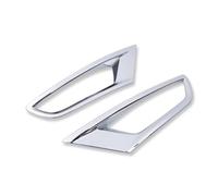 Pizgear 2PCS, for Mazda, for CX-3 CX3 2016 2017 2018 Foglight Bumper Reflector Trim, ABS Chrome Molding Rear Fog Light Cover Lamp Fog Light Cover
