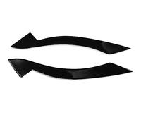 Pizgear 2pcs Gloss Black Car Headlight Eyebrows Eyelids, for, for BMW, Z4 E89 2009 2010 2011 2012 2013 2014 2015 Body Kits Tuning Car Stickers Headlight Tint Sticker