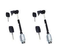 Pizgear 2X Car Bonnet Hood Release Lock Set with 4X Keys 4M5AA16B970AB, for Ford, for Focus, II Mk2 2004-2012 Ford Focus Bonnet Lock Replacement