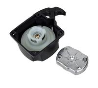 Pizgear 3.5 HP Marine Recoil Starter Pull Start Black for 2 Stroke Outboard Motor 2hp 3.5hp, for Hangkai Boat Engine Recoil Pull Starter For Garden Tools