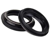Pizgear 43x55x11 Front, fork Suspension Damper Oil Seal Dust Cover, for Norton, COMMANDO 961 CAFE RACER 201112 COMMANDO 961 SE SPORT Motorcycle Fork Oil Seal Dust Cover(2pcs Dust Cover)