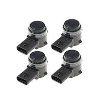 Pizgear 4PCS Car PDC Parking Sensor, for BMW, OEM 66209283200 9283200 Reverse Parking Sensor(Black)