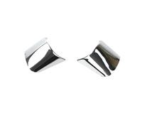 Pizgear ABS Car Sticker Chrome Trim Steering Wheel Paillette Cover Case, For Ford, for Focus 3 Mk3 2012-2014, for Kuga 2013-2015, Auto Accessories Steering Wheel Sticker(Trim 2pcs Chrome)