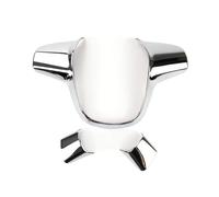 Pizgear ABS Car Sticker Chrome Trim Steering Wheel Paillette Cover Case, For Ford, for Focus 3 Mk3 2012-2014, for Kuga 2013-2015, Auto Accessories Steering Wheel Sticker(A Type Chrome 3pcs)