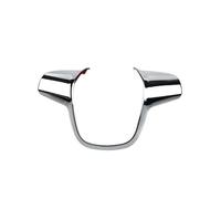 Pizgear ABS Car Sticker Chrome Trim Steering Wheel Paillette Cover Case, For Ford, for Focus 3 Mk3 2012-2014, for Kuga 2013-2015, Auto Accessories Steering Wheel Sticker(A Type Chrome)
