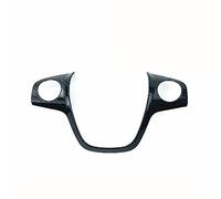 Pizgear ABS Chrome Trim Steering Wheel Cover Sticker Case, For Ford, For Focus 3 Mk3 2012 2014, For Kuga 2013 2015, Auto Accessories Steering Wheel Sticker(B type Carbon Fiber)