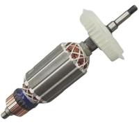 Pizgear Angle GrinderRotor Compatible with GWS6-100, Power Tool Accessory, Metal Motor Replacement Part 220V, for Copper Wire 100 Type Replacement Armature Rotor Unit