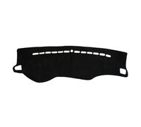 Pizgear Anti-slip Car Inner Dashboard Dashmat Dash Mat Cover Carpet, for Kia, for Rio 2006 2007 2008 2009 2010 2011 Left Hand Drive Black Dashboard Cover
