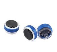 Pizgear Auto Button stickers Parts, for Focus, for Mondeo, 2009 2010 2011 2012 Car Styling Air Conditioning Control Switch Knob AC Cover Multimedia Button Cover(BLACK 2)
