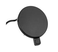 Pizgear Black Front Bumper Tow Hook Eye Cover Cap Trim, for VW, for Golf, GTI MK7 2015-2017 5GG807241BGRU 5G0807241AGRU ABS Automotive Tow Hook Cover