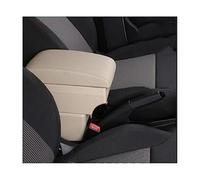 Pizgear Car Accessories, for VW, Mk5, for Golf, Mk 5 6 2005-2011 Car Armrest Box Centre Console Storage Box Cup Holder Interior Car Armrests Car Armrest Box(BLACK C Style Beige 7usb)