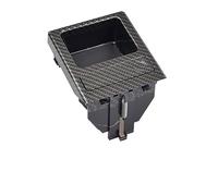 Pizgear Car Center Console Water Cup Holder Beverage Bottle Holder Coin Tray, for BMW, 3 Series E46 323i 318I 320I 1998-2006 51168217953 Vehicle Cup Holder(Carbon-Storage Box)