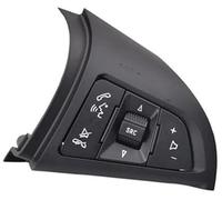 Pizgear Car Cruise Control Button, for Chevrolet, for Cruze, 2009-2014 Steering Wheel Button Car Cruise Control Switch With Backlight 96892140 96892135 Auto Parts Steering Wheel Switch Kit(BLACK R)