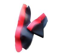 Pizgear Car Door Armrest Panel Black With Red Splice Microfiber Leather Cover Accessories, for Civic, 10th Gen 2016 2017 2018 2019 Car Door Panel(4x door armrest)